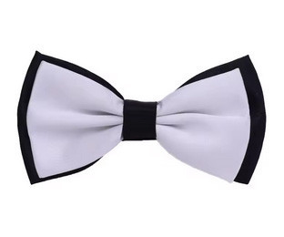 Метелик для хлопчика біло-чорний Київ - фото 1