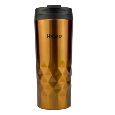 Термочашка Magio Битий камінь 500 мл Бронзова (MG-1045O) Винница - изображение 1