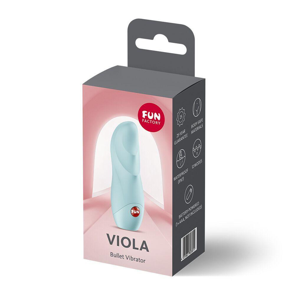Вібратор Fun Factory Viola Ice Blue Sex Aura Київ - фото 7