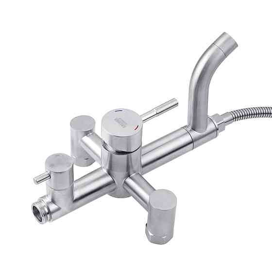 Душевая система для ванны Kroner KRP Edelstahl Klassisch - ESG063 сатин Киев