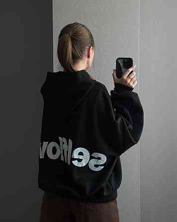 Жіноча стильна тепла худі оверсайз якісна трьохнитка на флісі Одеса