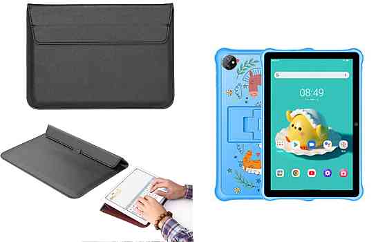 Чехол-конверт VitoCase для Blackview TAB A7 Kids, с функцией подставки для планшета Черный Киев