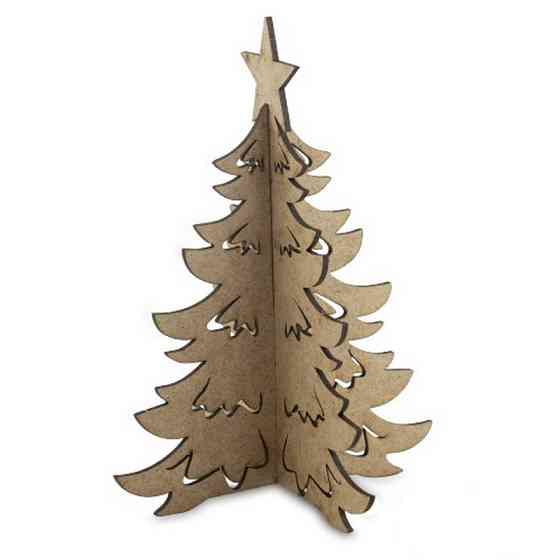 Заготовка для декорування "Новорічна ялинка-1" FDPO-111 Вінниця