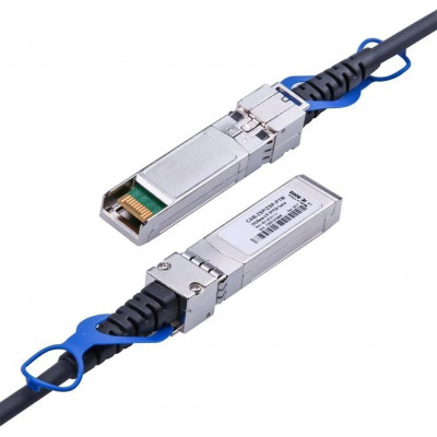 Оптичний патчкорд Alistar SFP28 to SFP28 25G Directly-attached Copper Cable 1M (DAC-SFP28-1M) Вінниця - фото 5