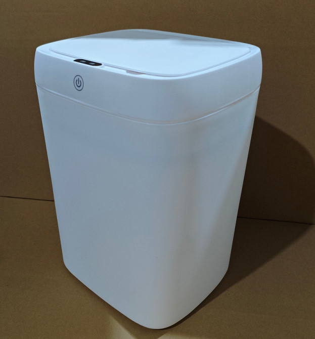 Відро для сміття сенсорне прямокутне Mixxus Wave-TC0314 White 14 л (колір білий) (MI8404)   ( 24011 ) Харків - фото 7