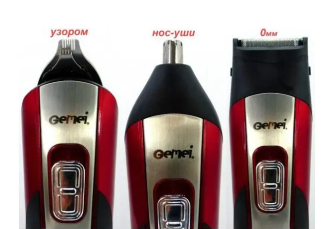 Машинка для стрижки волос электрическая Gemei gm-592 триммер 10 в 1 машинки для стрижки волос и боро Киев - изображение 1