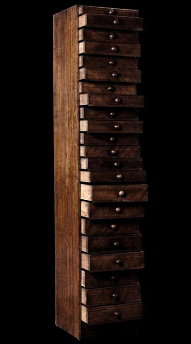 Шкаф каталожный 