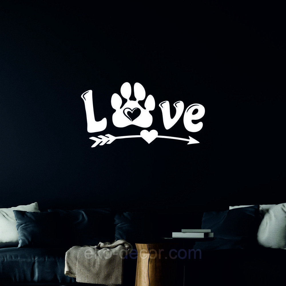 Декоративне настінне 3D Панно «LOVE » Декор на стіну з об'ємом Київ - фото 4