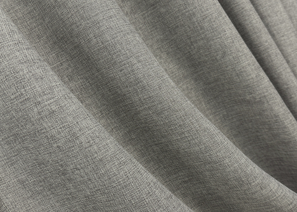 Комплект штор VR-Textil Лен Мешковина 150х270 2шт и Тюль 400х270 1016ш-115т Светло-серый с белым 71-026/3 Киев - изображение 5