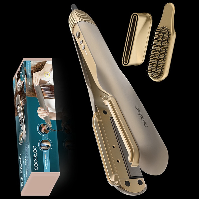 Праска (випрямляч) для волосся Cecotec AirLisse 2in1 ForceDry Champagne (A01_EU01_111302) ( 29923 ) Харків - фото 11