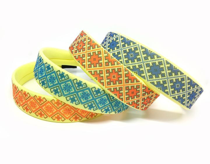 Обруч в украинском стиле Орнамент Киев - изображение 1