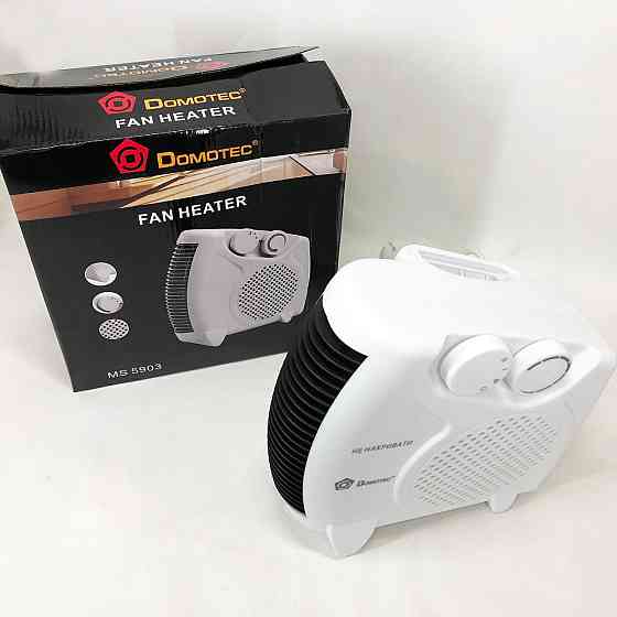 Обогреватель для дома Domotec MS-5903, Тепловентилятор для квартиры Тепловентилятор дома KI-24 Киев