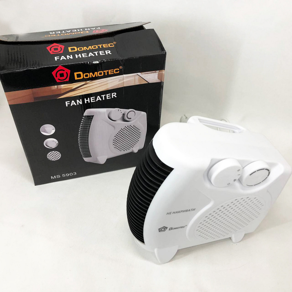 Термо вентилятор, Тепло-вентилятор, Тепловентилятор для портативного опалення, Дуйко для тепла KI-24 Київ - фото 2