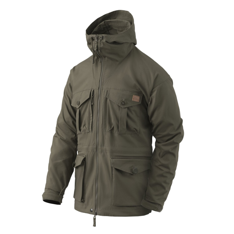Куртка Helikon-Tex SAS Smock - Duracanvas - Taiga Green, размер XL Ровно - изображение 1