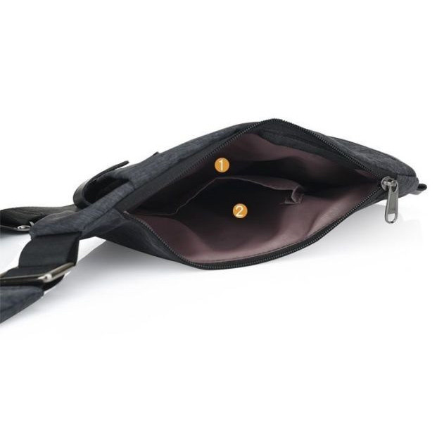 Мужская сумка через плечо носить Cross Body, Мужская плечевая сумка слинг стильная слинг PK-36 Львов - изображение 9