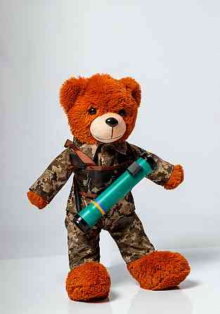 Плюшевий мішка зсу, Плюшевий ведмідь ЗСУ 80 см Тернопіль