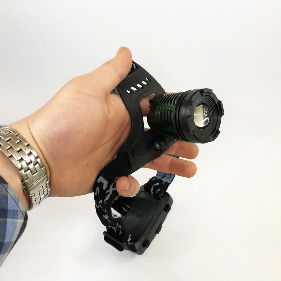 Налобний ліхтарик з регульованим ремінцем POLICE BL-2188B-T6, Налобний ліхтар з ремінцем на голову PJ-70 Львів - фото 5