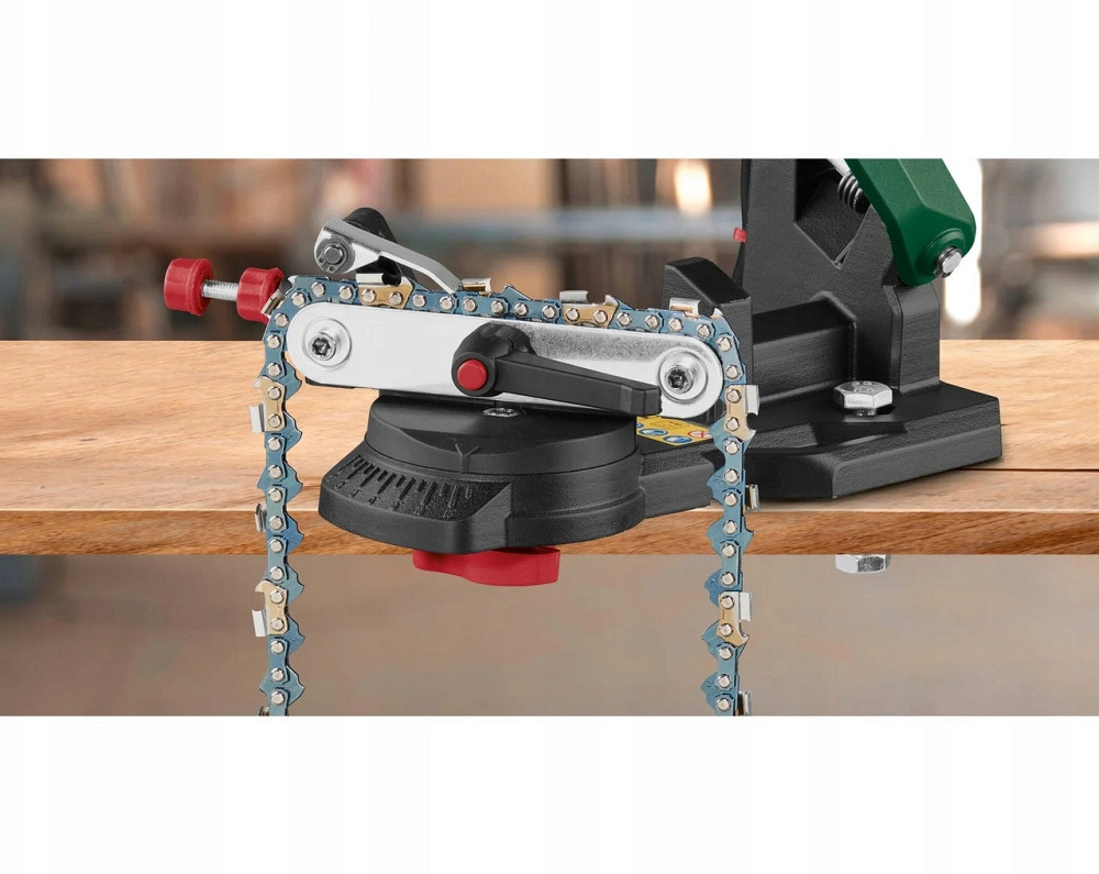 Верстат для заточування всіх видів ланцюгів та пилок 85W 5000 об/хв з підсвічуванням Parkside (PSG 85 C2) Нововолинськ - фото 9