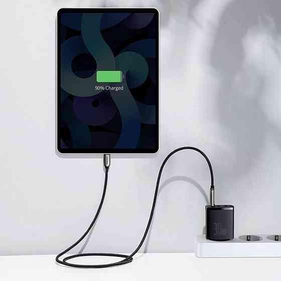 Мережевий зарядний пристрій Baseus Compact Quick Charger 2U+C 30W EU, колір чорний CCXJ-E01 Одеса