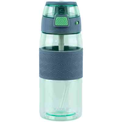 Поильник-непроливайка Kite 600 мл, зелено-серая (K24-1201-2) Винница