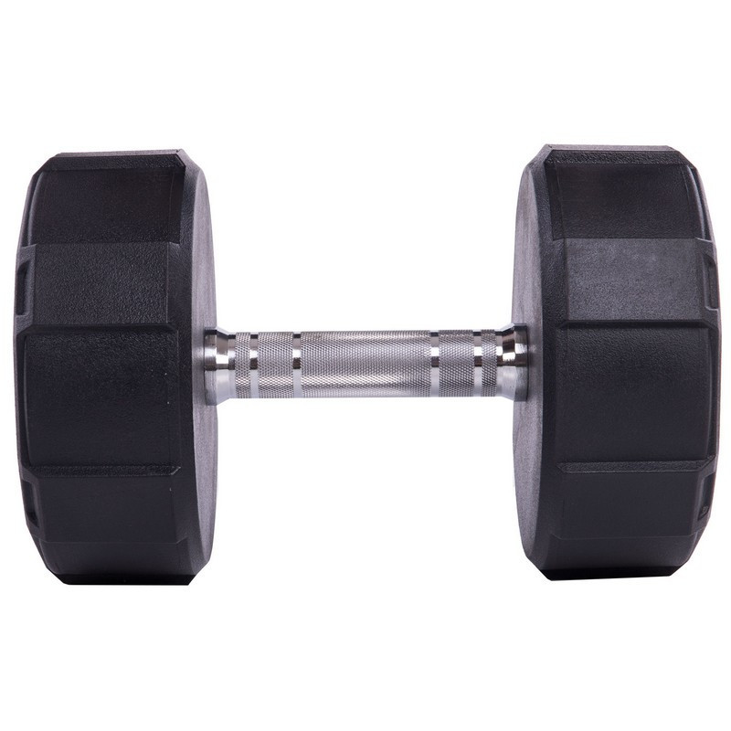 Гантель 27.5 кг цільна професійна LI NUO-3618-27_5 Київ - фото 2