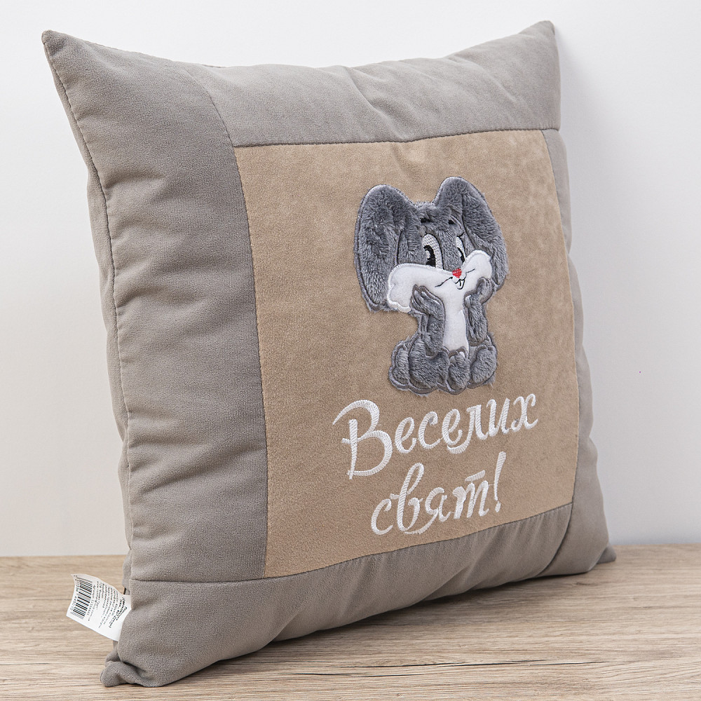 Подушка Richman 40*40 праздничный заяц Киев - изображение 4
