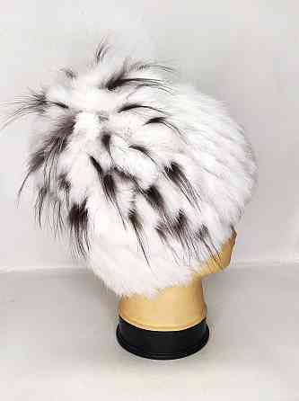 Шапка меховая женская водопад Rex Кристина Белый Харьков