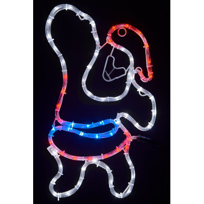 Гірлянда Delux MOTIF Santa Claus 55 х 31 см IP44 EN (90017989) Вінниця - фото 1