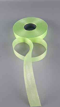 Стрічка поліпропіленова для повітряних куль і подарунків 2 см х 100 ярдів салатова (1 пачка) Харків