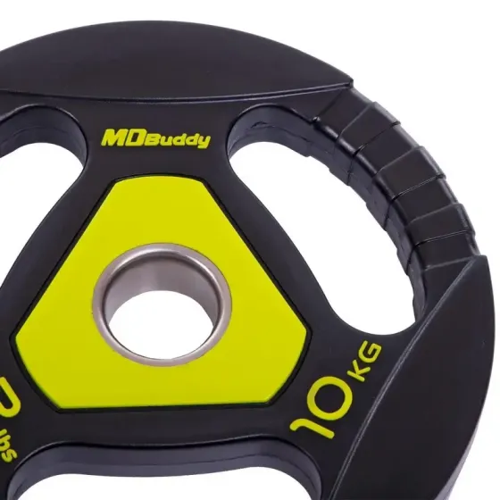 Диск поліуретановий 10 кг на гриф 50 мм Zelart TA-2677-10 Київ