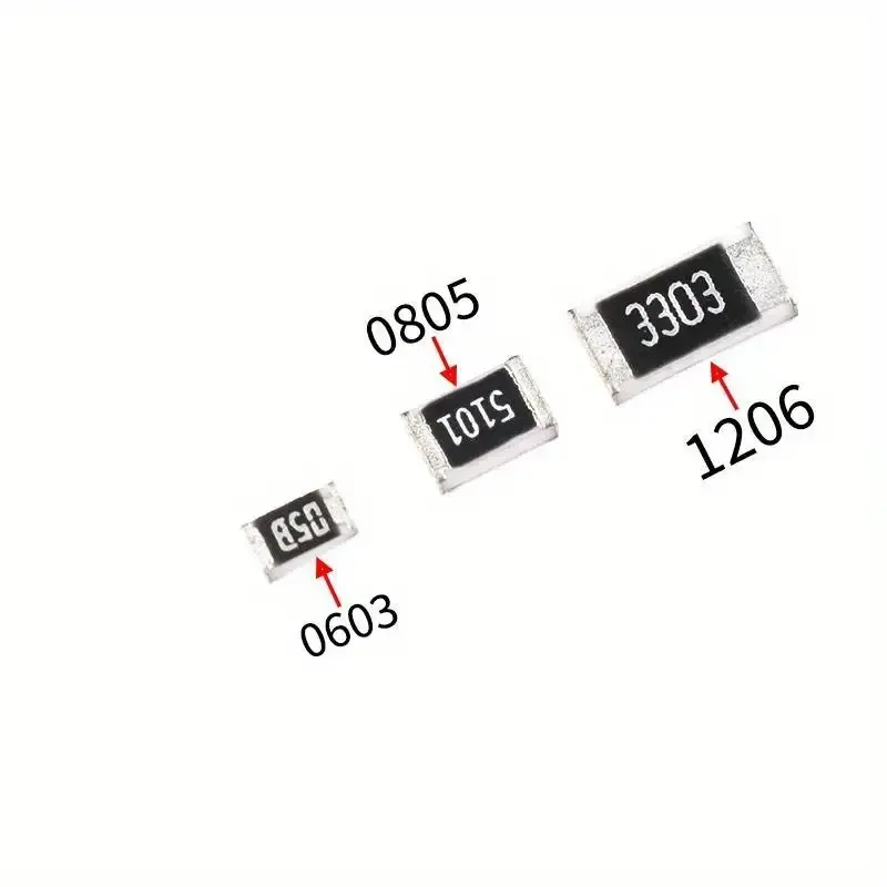 Резистори SMD 0603, 660шт, 1Ω-1МОм, 1% точність Київ - фото 1