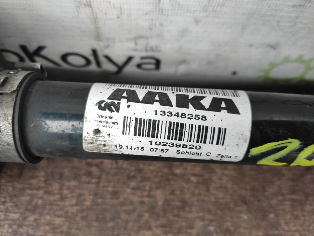 Піввісь ліва Opel Zafira C 1.6 / 2.0 cdti 2012-2019 (13348258) Ковель - фото 2