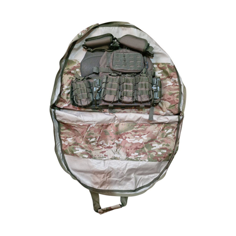 Сумка для переноса бронежилета плитоноски и обмундирования Мультикам Одесса - изображение 2