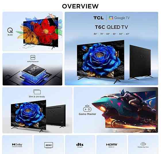 Телевізор TCL 85P7K Google tV у Наявності‼️   Версія ТВ 
EU Київ