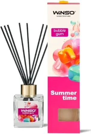 Аромадиффузор с палочками WINSO 539860 – серия Summer Time, аромат Bubble Gum Ковель