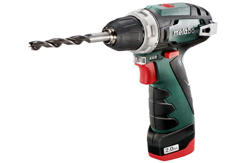 Акумуляторний шуруповерт Metabo PowerMaxx BS Basic 2х2,0 Ач в сумці (600079550) Київ - фото 10