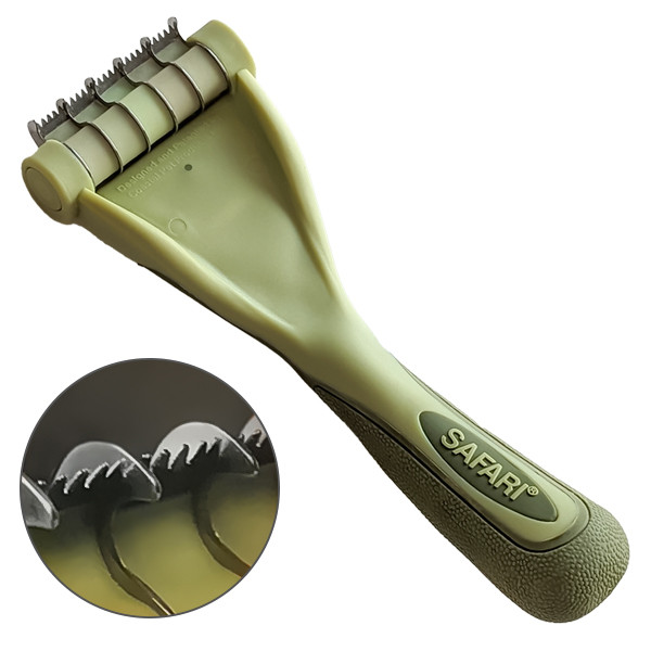 Safari Short Shed Magic САФАРИ ШЕД МЕДЖИК дешеддер для короткой и средней линяющей шерсти котов Киев - изображение 1