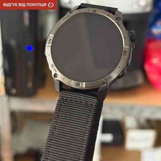 Годинник розумний наручний North Edge GPS Titan Black Spider (2 ремінці) Київ