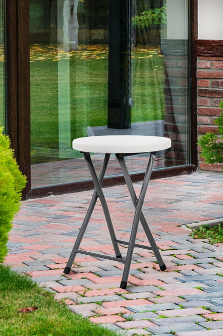 Табурет розкладний Літл, білий Киев - изображение 1