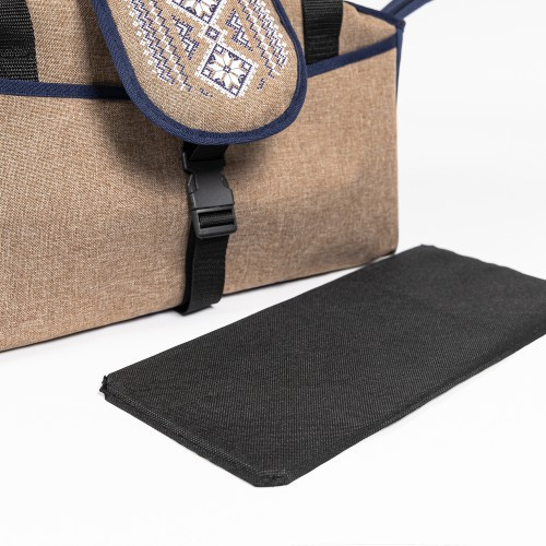 Сумка-переноска Pet Fashion Linen для собак, 38х32х22 см Вінниця - фото 7