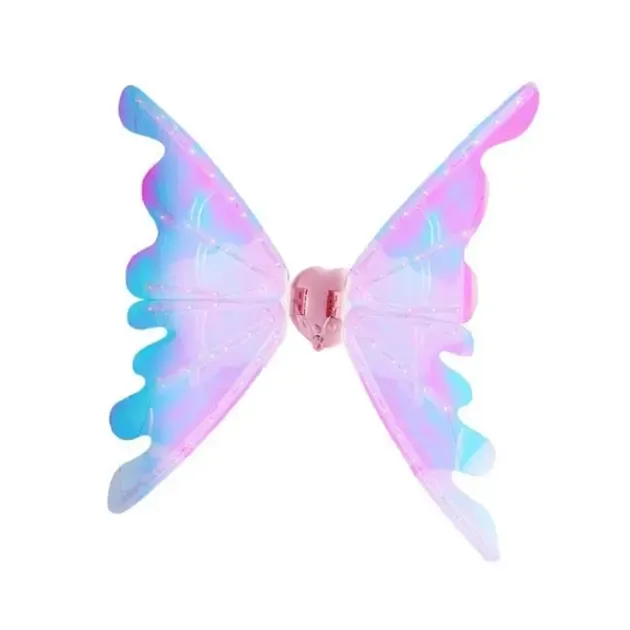 Светодиодные крылья феи-бабочки, двигающиеся с подсветкой и мелодиями на ремешках для девочки Wings of Fairy 848 Коломыя - изображение 4