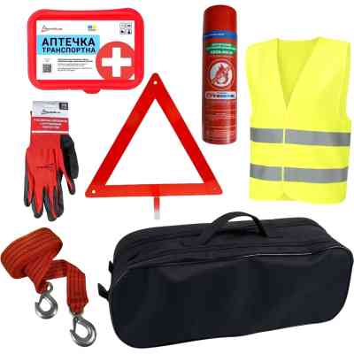Набор техпомощи Poputchik ВВПА чорний (01-224-IS) Винница