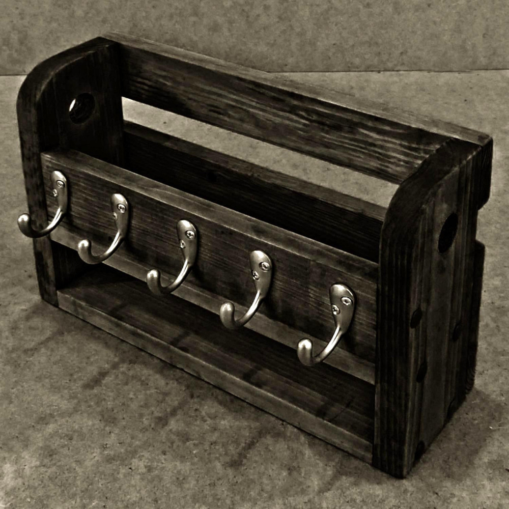 Ключниця дерев'яна "Сен-Мішель" мокко Миколаїв - фото 1