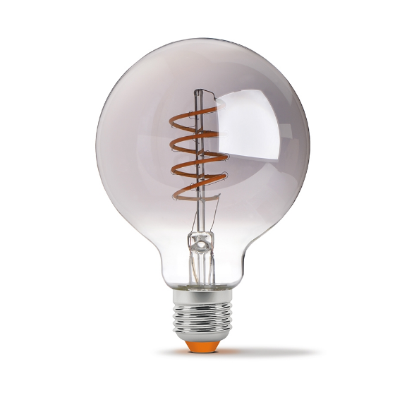 Лампа G95 4W E27 2100К 220V Filament GD LED Videx Житомир