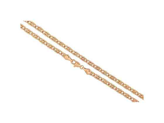 Ланцюжок Позолота 18K Плетіння Равлик 45см*4мм арт.316511 ТМ XUPING Київ