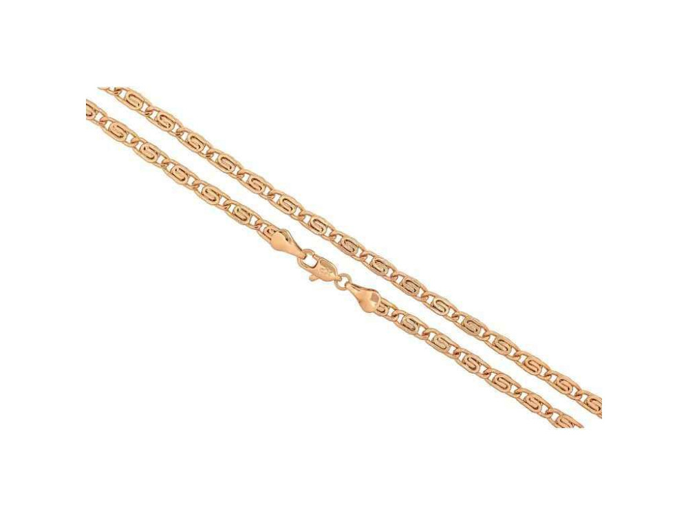 Цепочка Позолота 18K Плетение Улитка 45см*4мм арт.316511 ТМ XUPING Киев - изображение 1