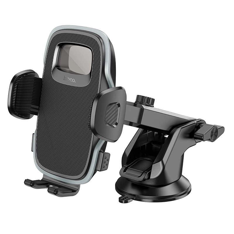 Автомобильный держатель для телефона HOCO H15 Fair push-type car holder(center console) Black Одесса - изображение 3