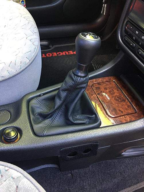 Чехол кулисы Кпп  кожаный Пежо партнер .Ситроен. Чехол КПП из натуральной кожи Peugeot Partner Киев - изображение 2