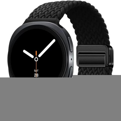 Ремешок для смарт-часов Armorstandart Braided Solo Loop для Samsung Watch 8 / 8 Classic (20x113 mm) Black (ARM87352) Винница - изображение 1