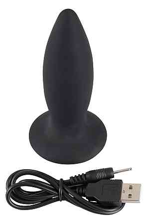 Анальна пробка - Black Velvets Rechargeable Plug Small Sex Aura Київ